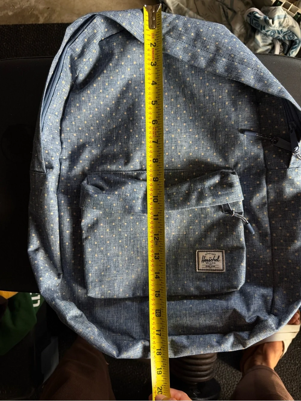 Herschel Supply Company Denim Dot Navy Backpack